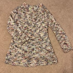 Multicolored chunky sweater